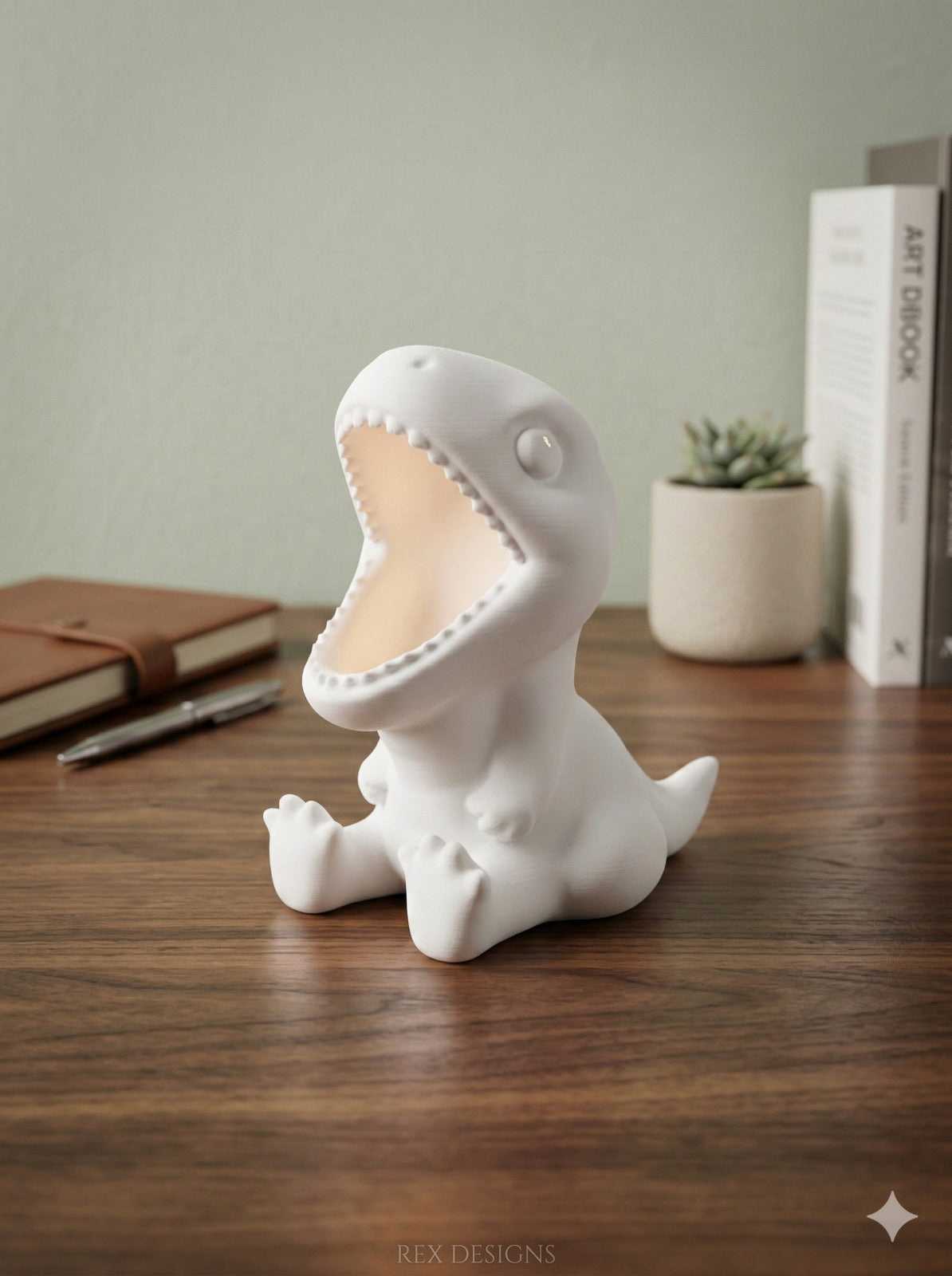 Dino-Desk: L'Organizzatore Primordiale in 3D
